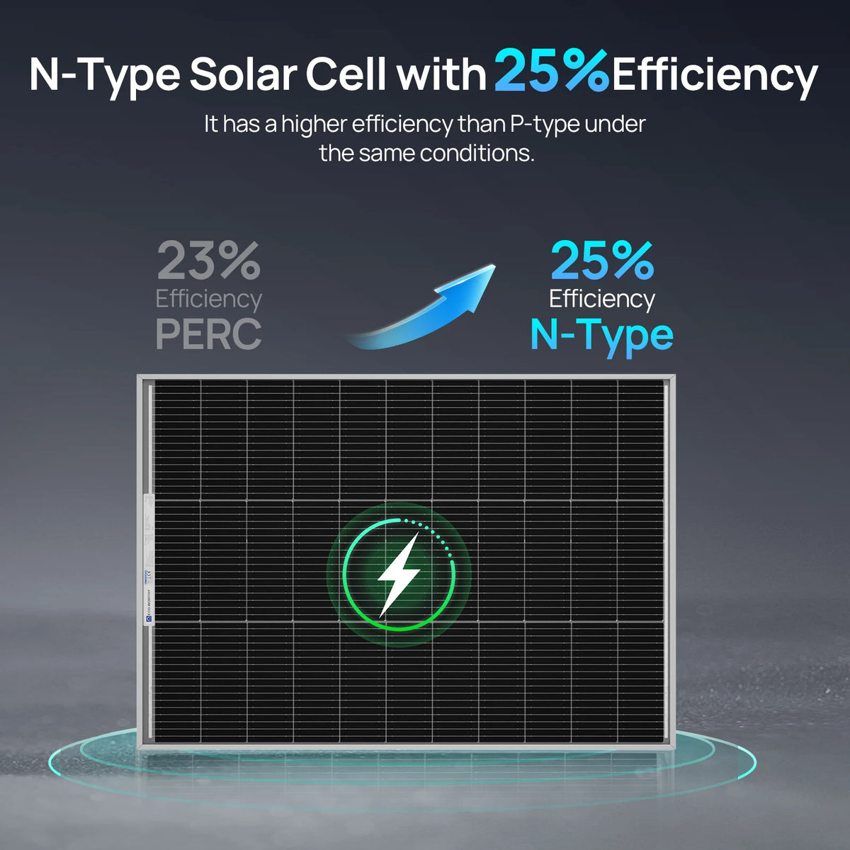 ECO-WORTHY Efficient N Type Solar Panels for Off Grid Applications