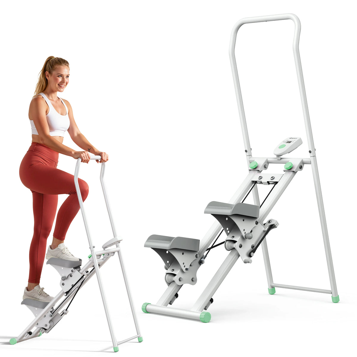 MERACH Folding Stair Stepper For Full Body Home Gym Workouts