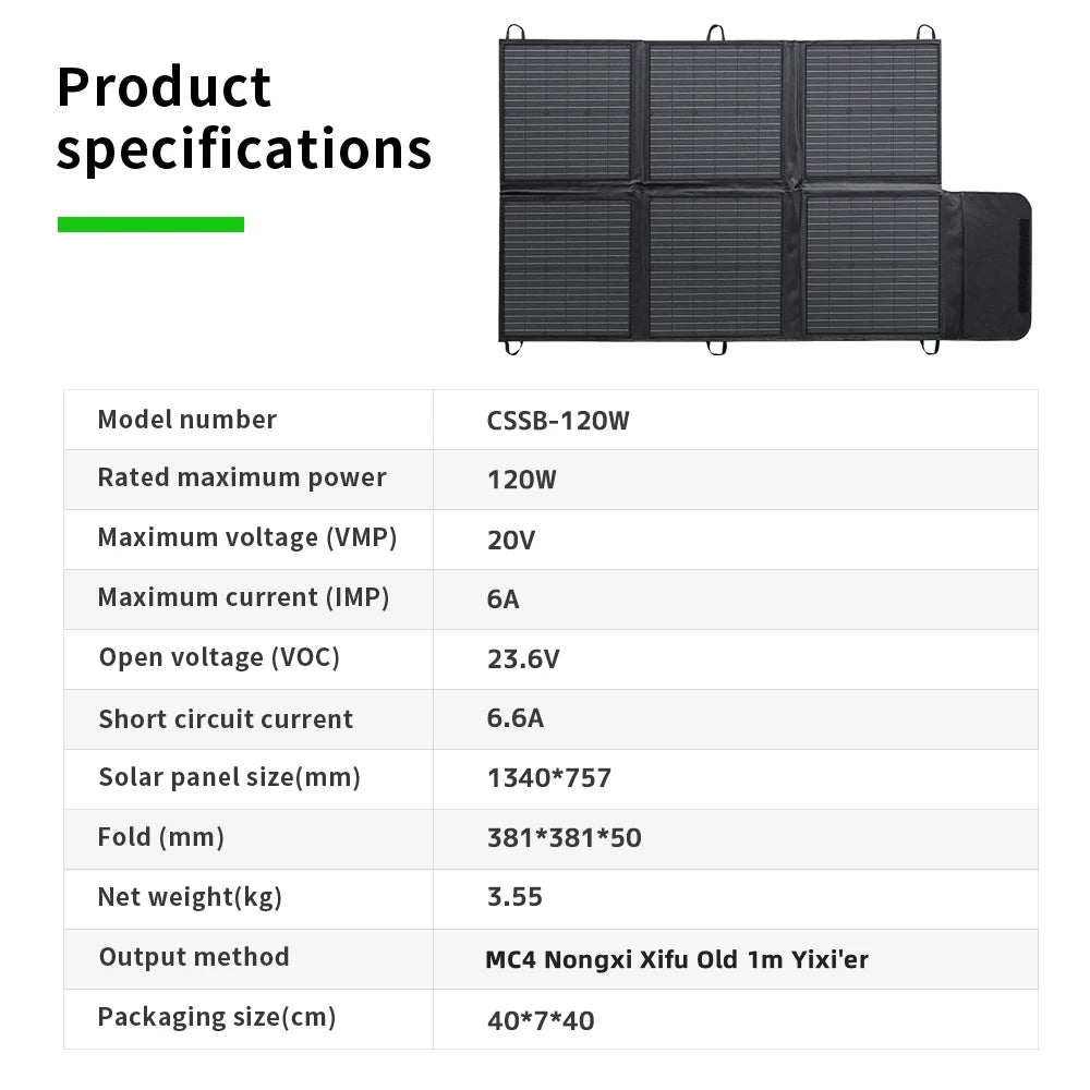 Foval Portable Foldable Solar Panel Charger for Off Grid Use