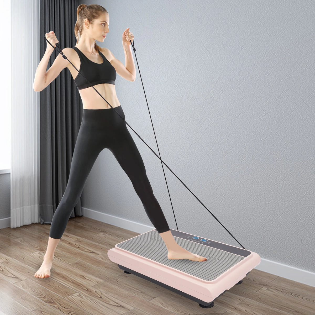 Vibration Plate Exercise Machine For Whole Body Fitness Training