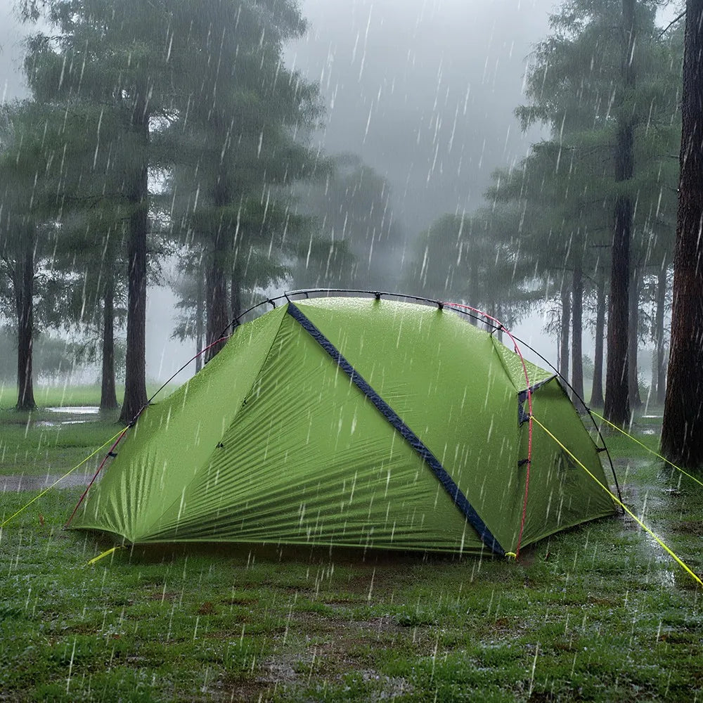 Night Cat Ultralight Waterproof Double Layer Backpacking Tent