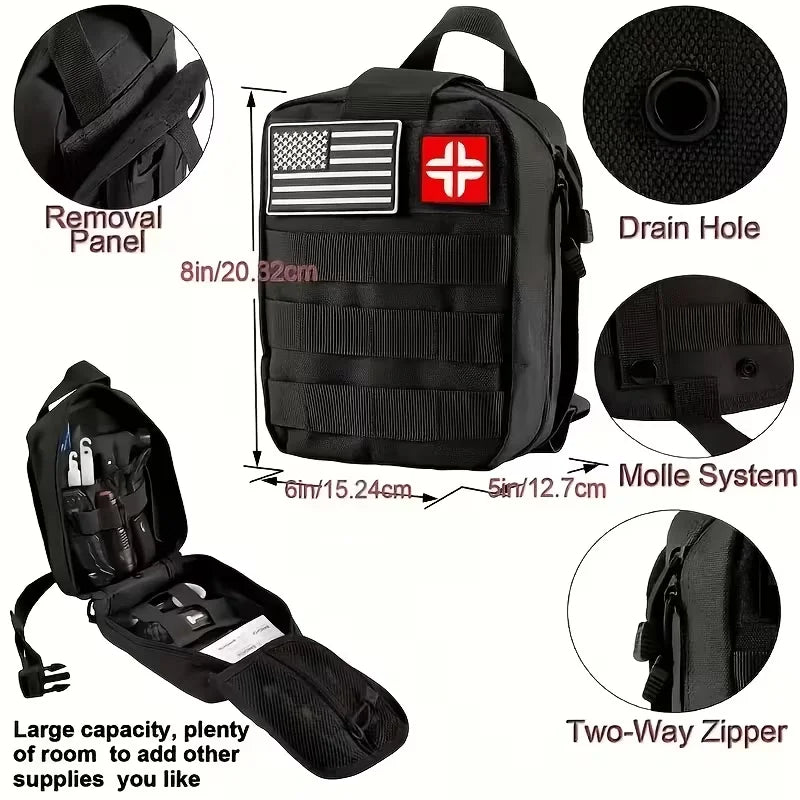 Professional Survival And First Aid Kit For Camping Adventures