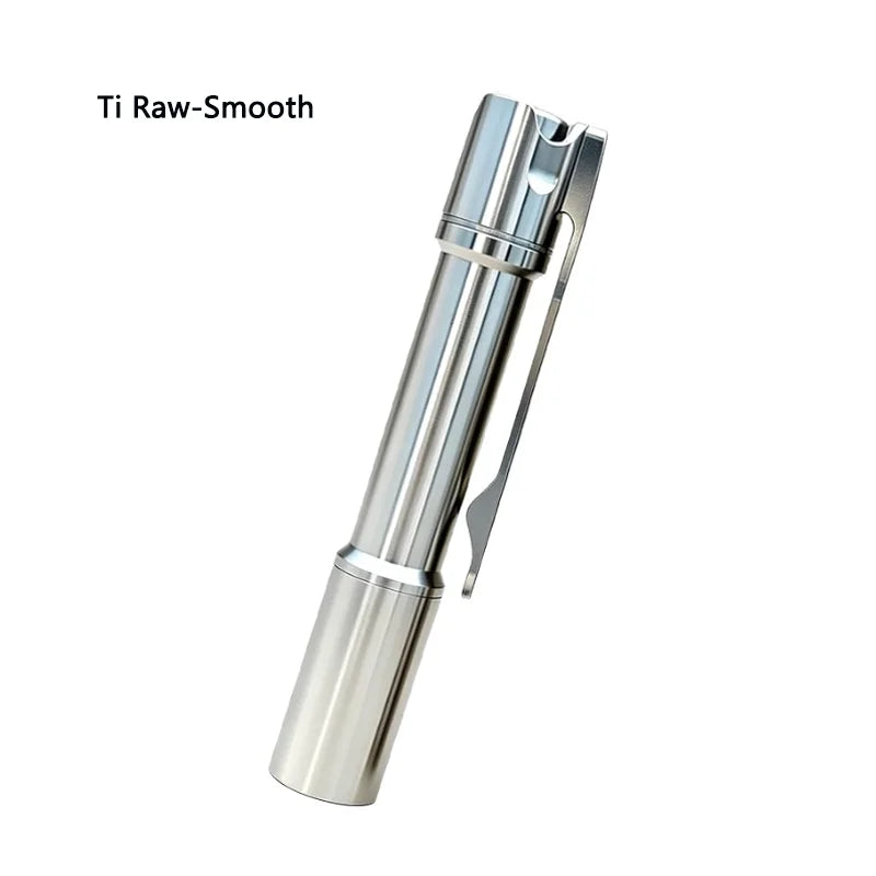 ReyLight Pineapple Titanium Flashlight With Nichia 519A LED
