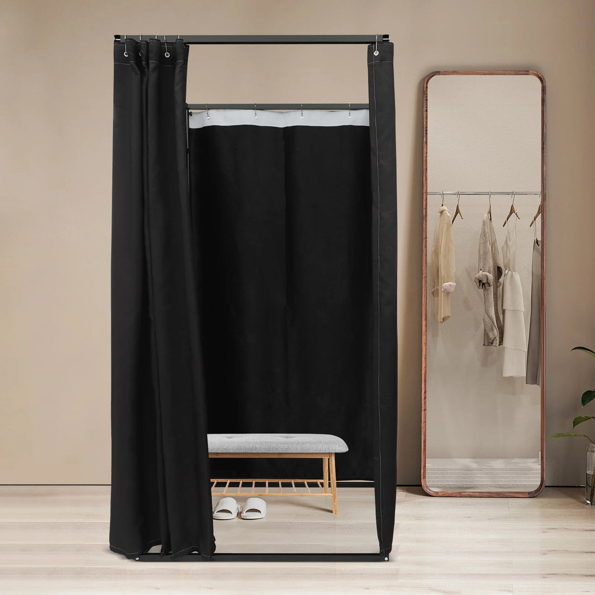 Portable Privacy Changing Tent for Clothing Stores and Outdoor Camping