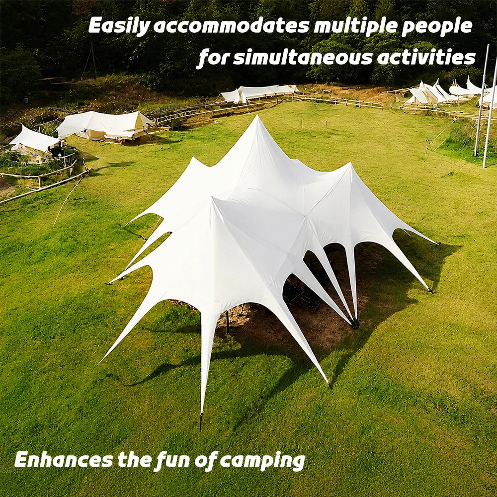 LISM Waterproof Outdoor Canopy Tent for Camping and Events