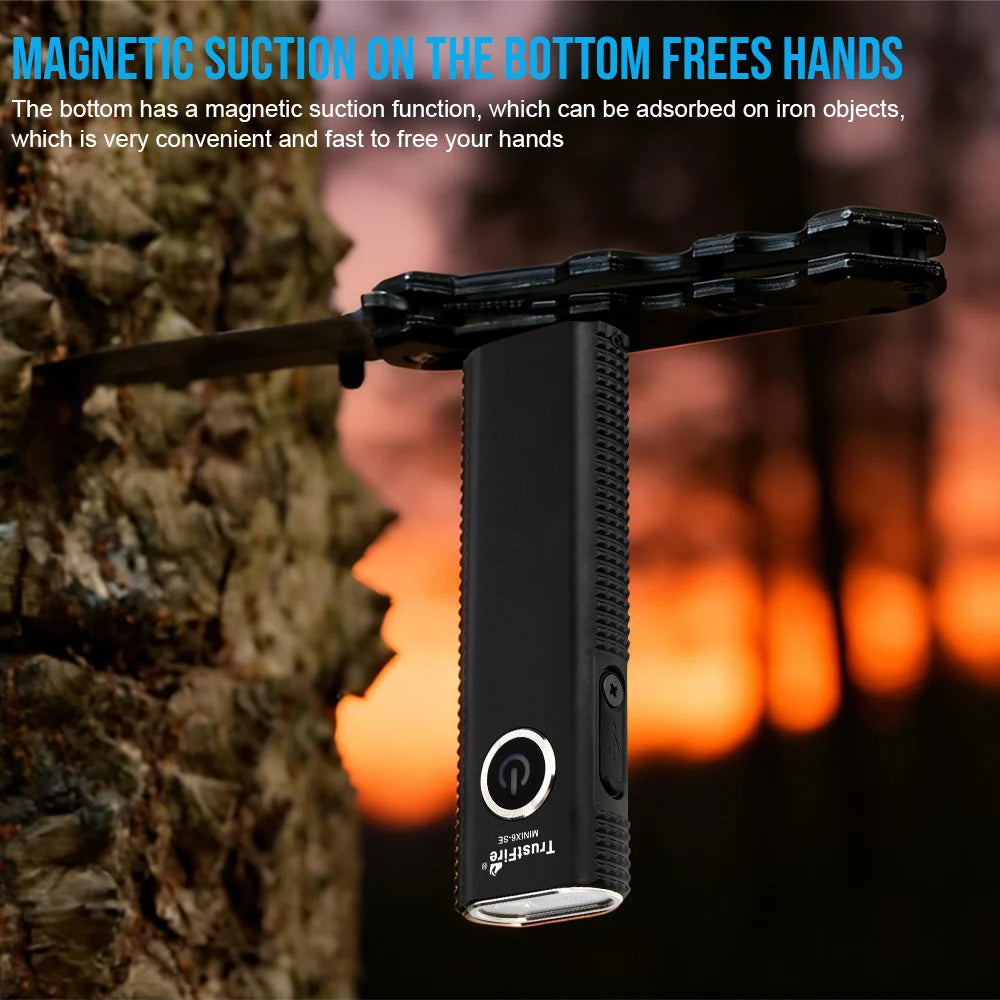 TrustFire MINIX6-SE Rechargeable LED Flashlight With UV Light