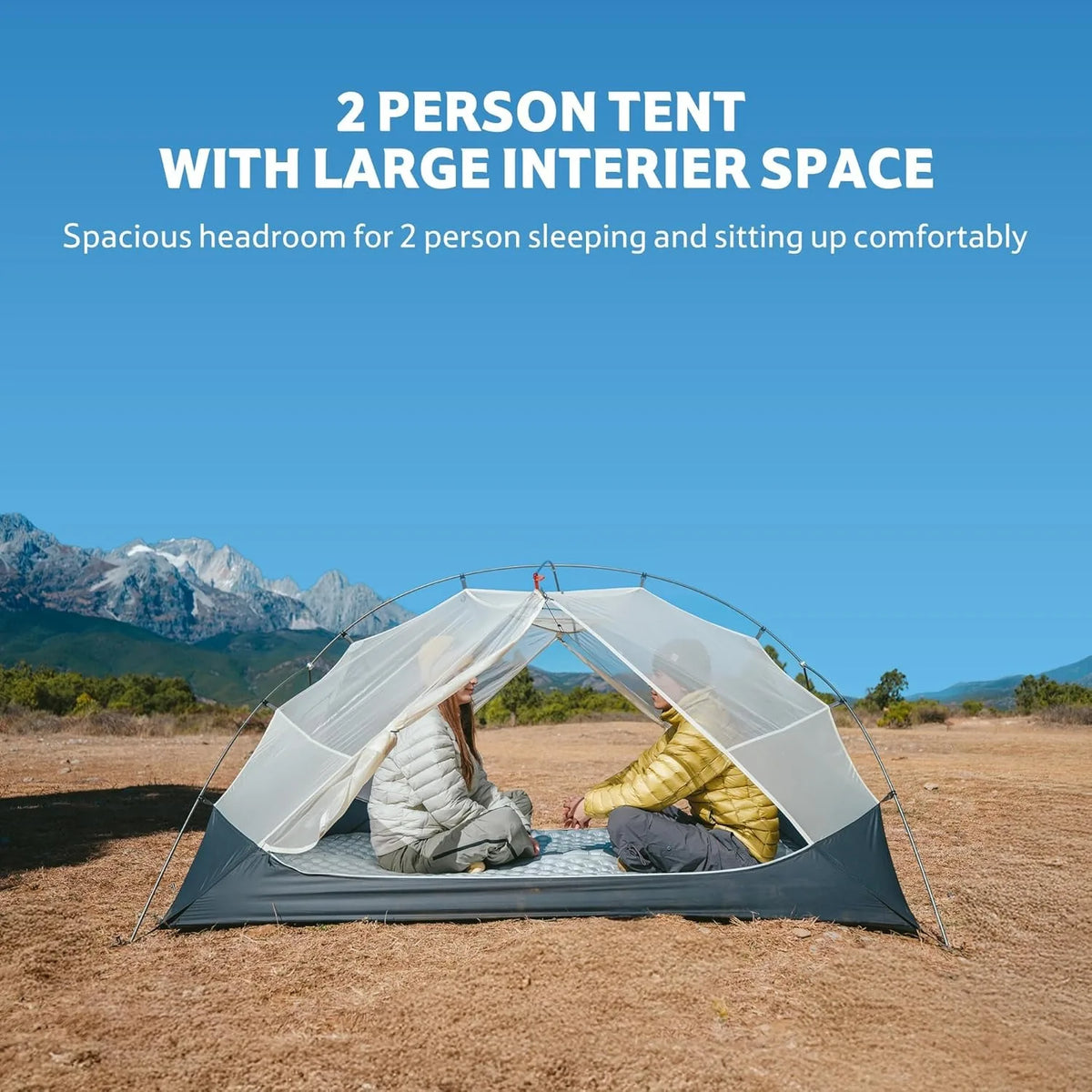 Naturehike Mongar Ultralight Waterproof Backpacking Camping Tent