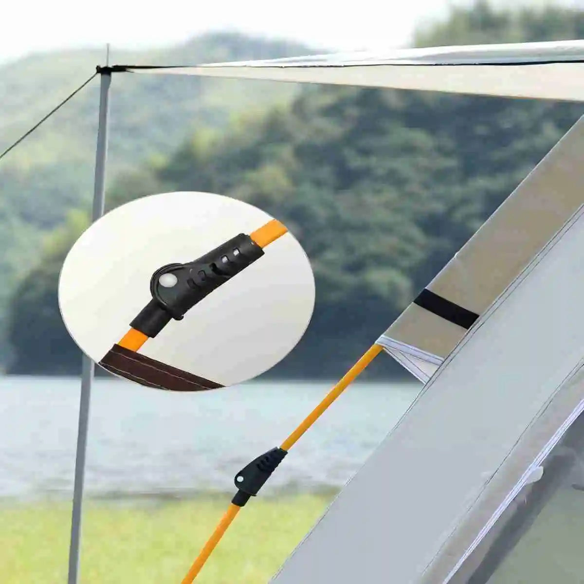 Pakicetus Automatic Camping Tent With Two Doors And Two Windows