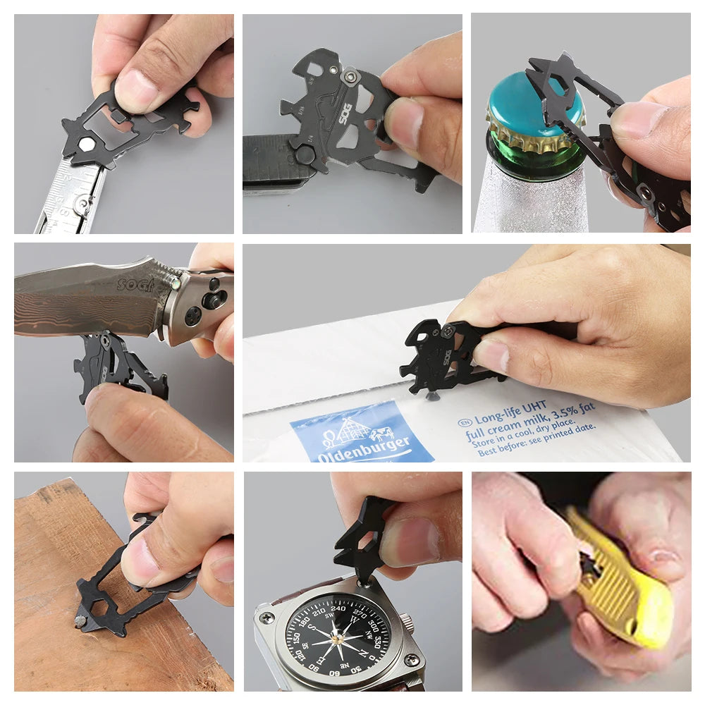 SOG MACV 12 In 1 Stainless Steel Pocket Multi Tool