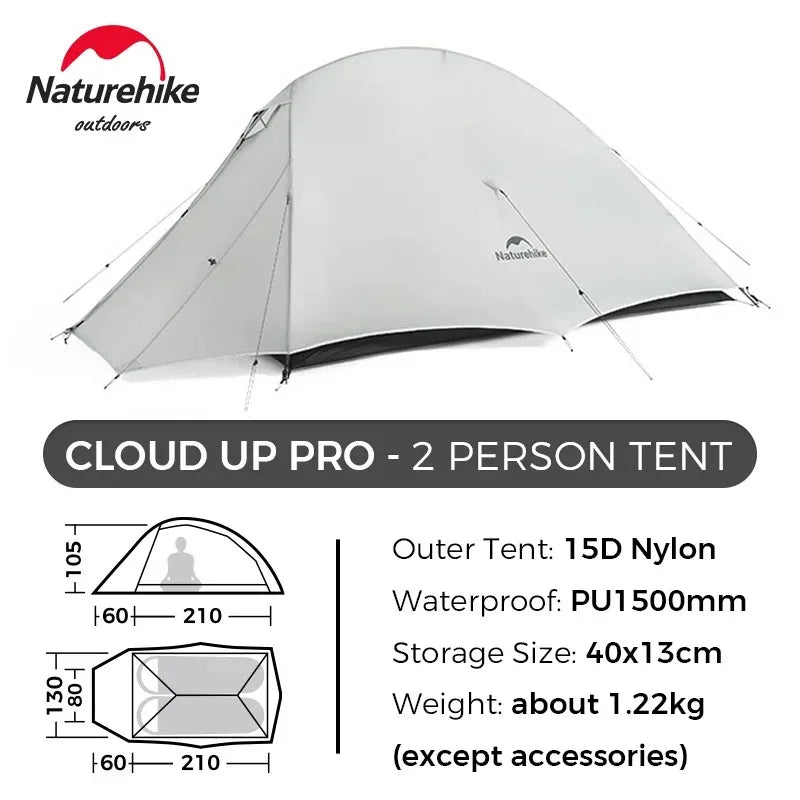 Naturehike Ultralight Double Layer Waterproof Backpacking Tent