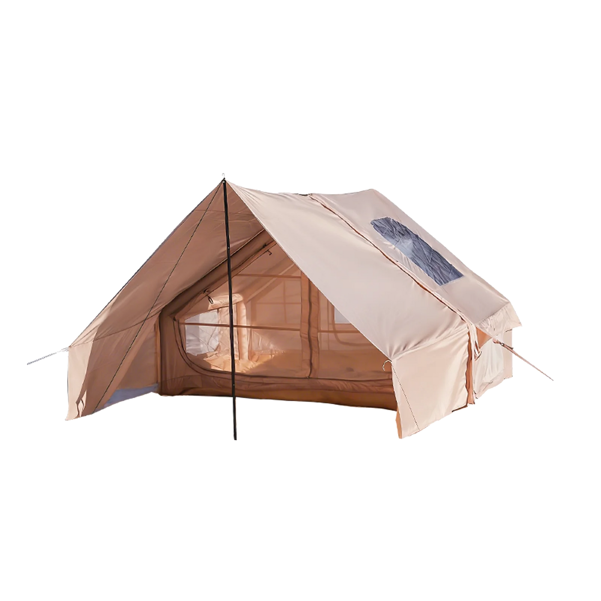 Pakicetus Inflatable Luxury Glamping Tent With Roof Window For Camping