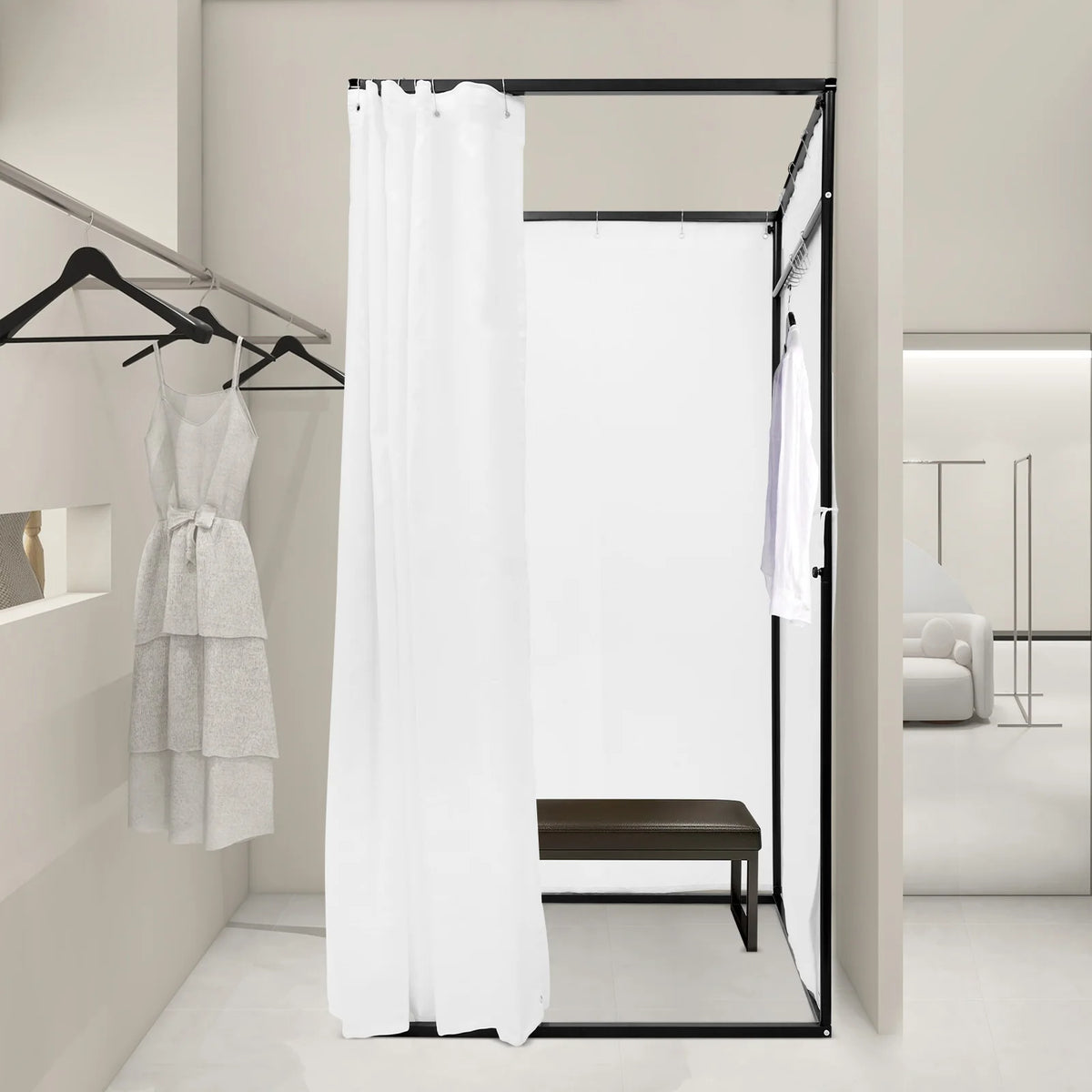 Portable Privacy Changing Tent for Clothing Stores and Outdoor Camping