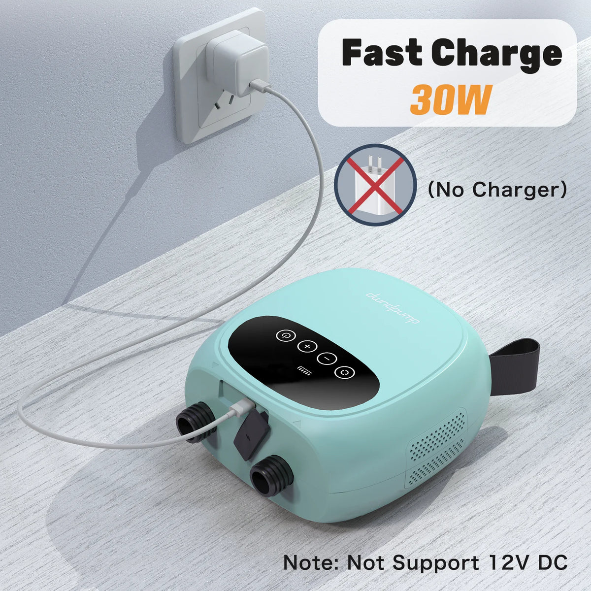 Dwndpump Electric SUP Pump With 20 PSI Portable Inflation
