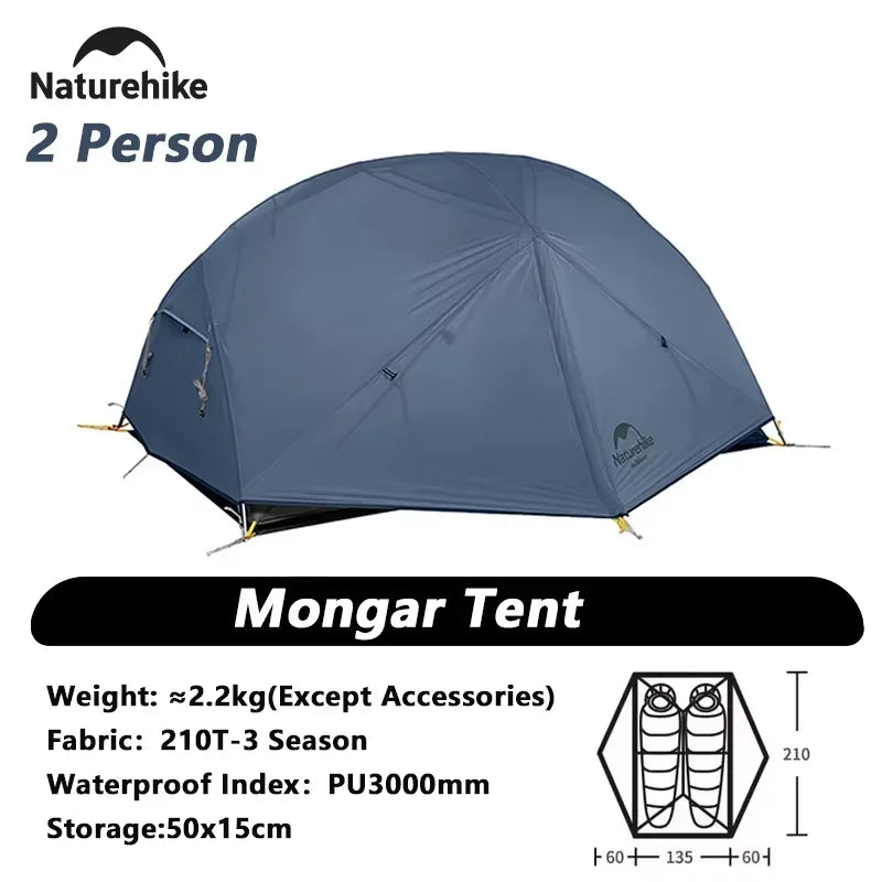 Naturehike Mongar Ultralight Waterproof Double Layer Camping Tent