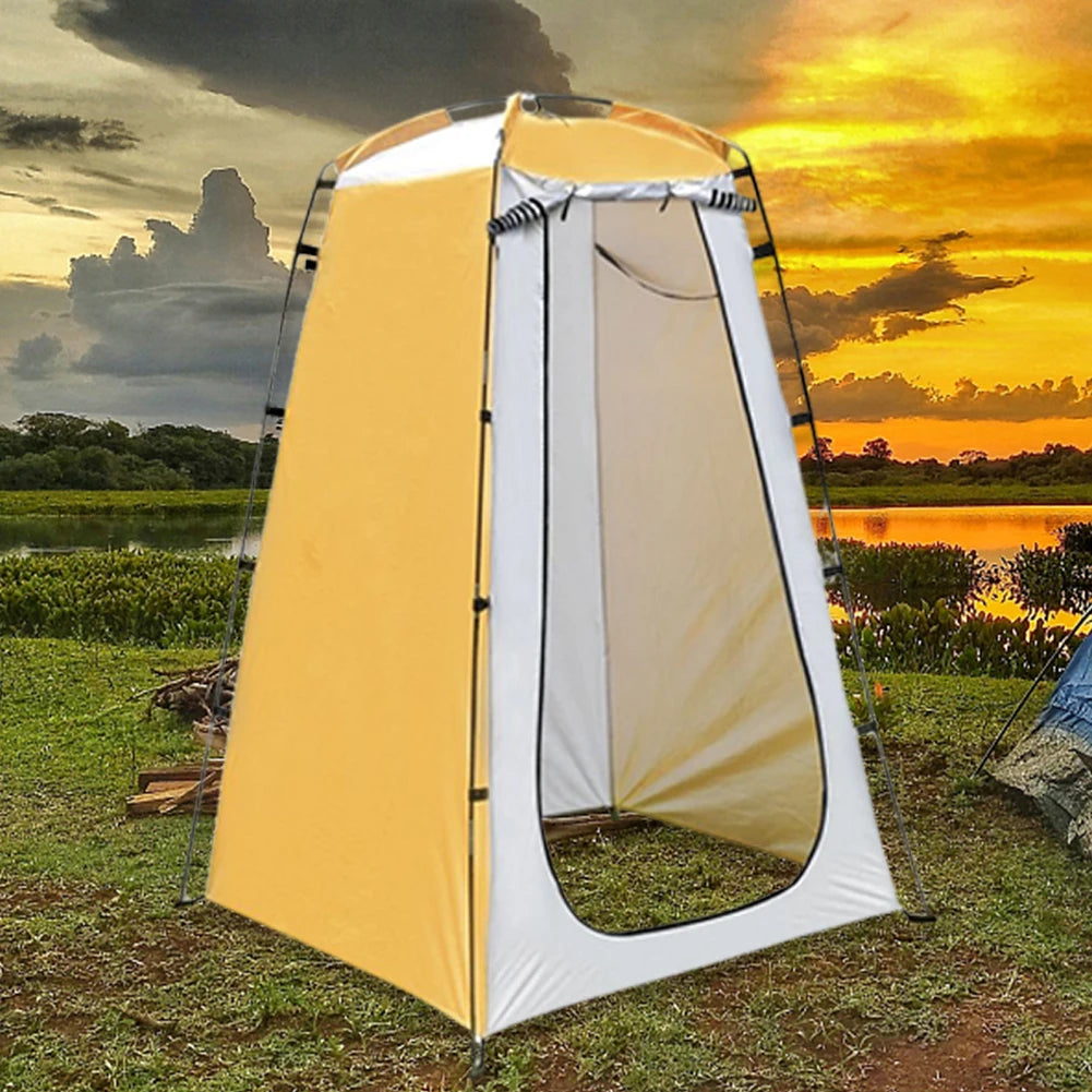 Folding Beach Bathing Privacy Shelter With Waterproof Sunshade