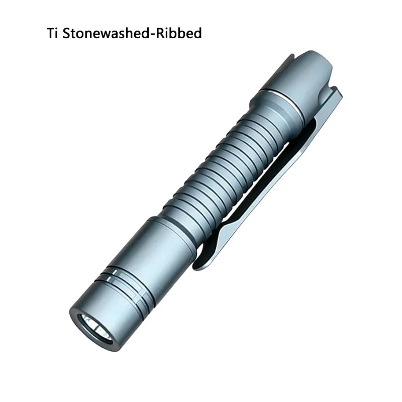 ReyLight Pineapple Titanium Flashlight With Nichia 519A LED
