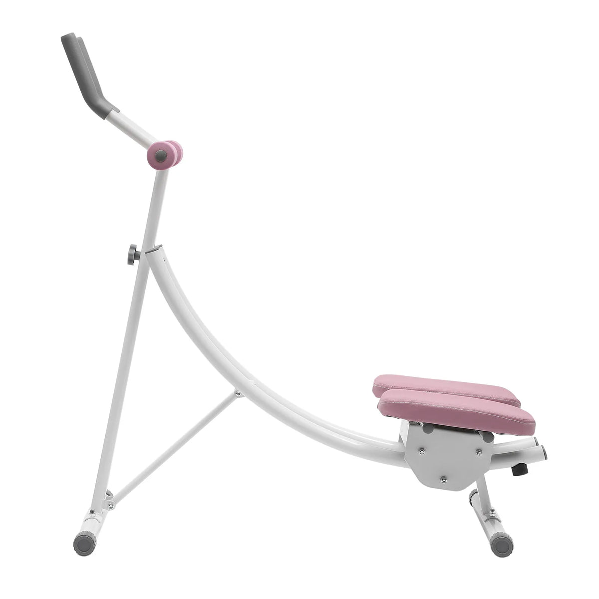 Foldable Abdominal Trainer Machine With LED Display For Home Gym