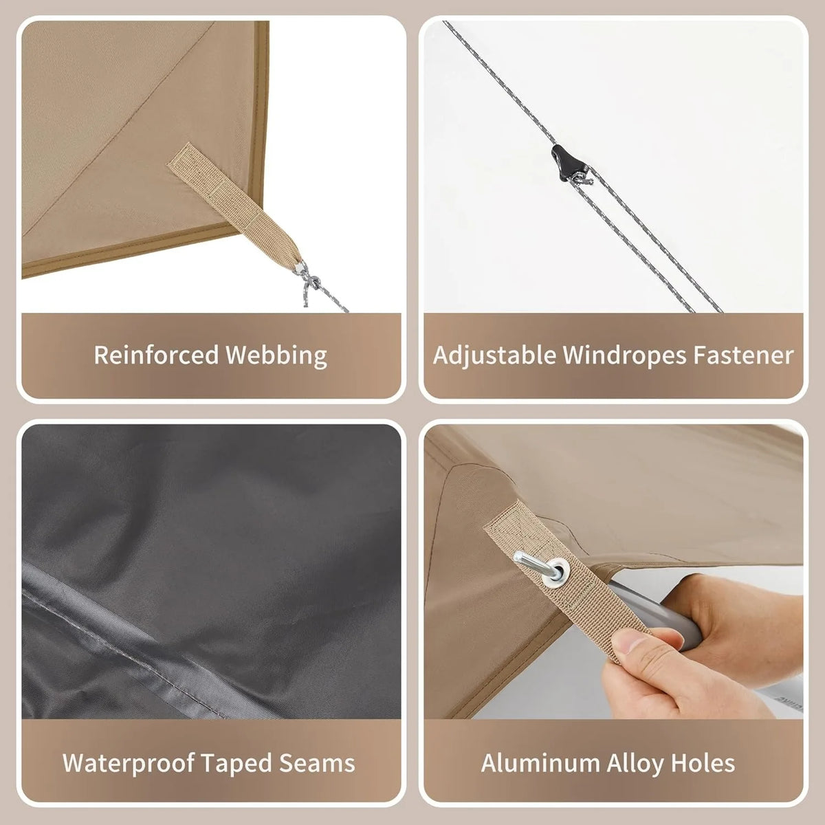 Naturehike Waterproof Camping Sun Shelter Canopy for Outdoor Use