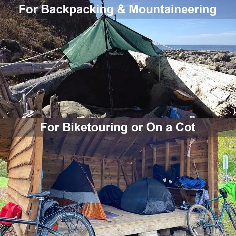 Quick Opening Mosquito Proof Camping Tent With Mesh Windows