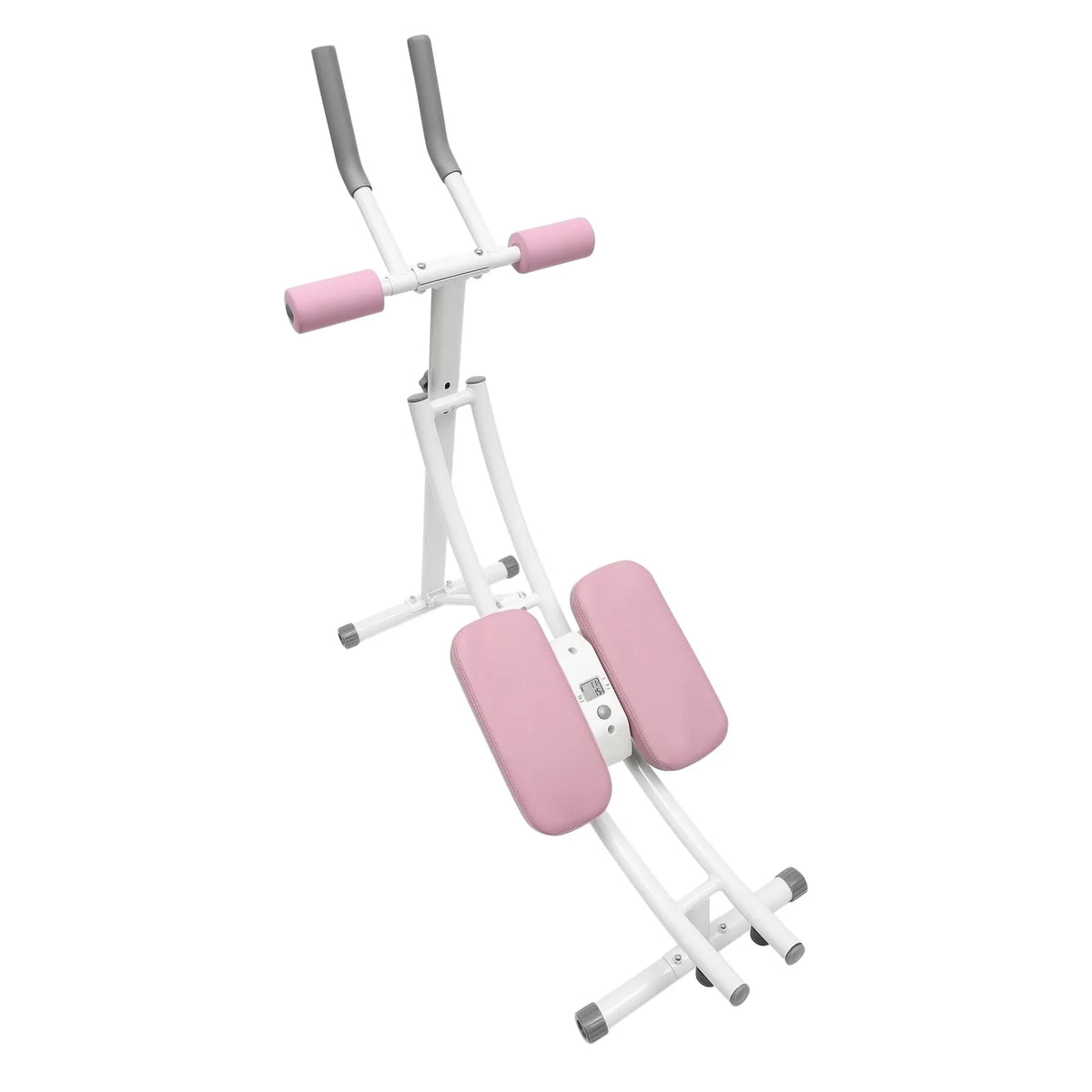 Foldable Abdominal Trainer Machine With LED Display For Home Gym