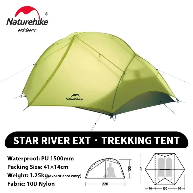 Naturehike Star River EXT Double Layer Waterproof Trekking Tent