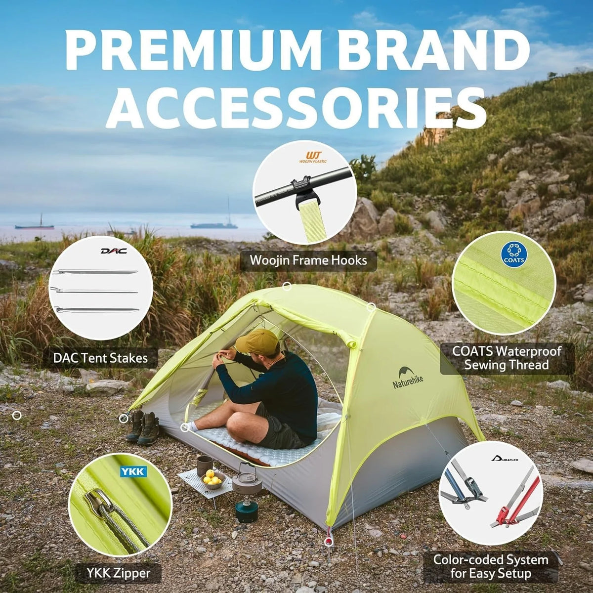 Naturehike Star River EXT Double Layer Waterproof Trekking Tent