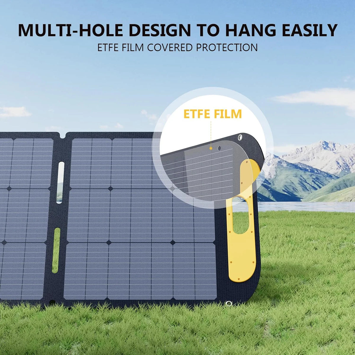 VTOMAN Foldable Solar Panel Charger for Power Stations and Camping