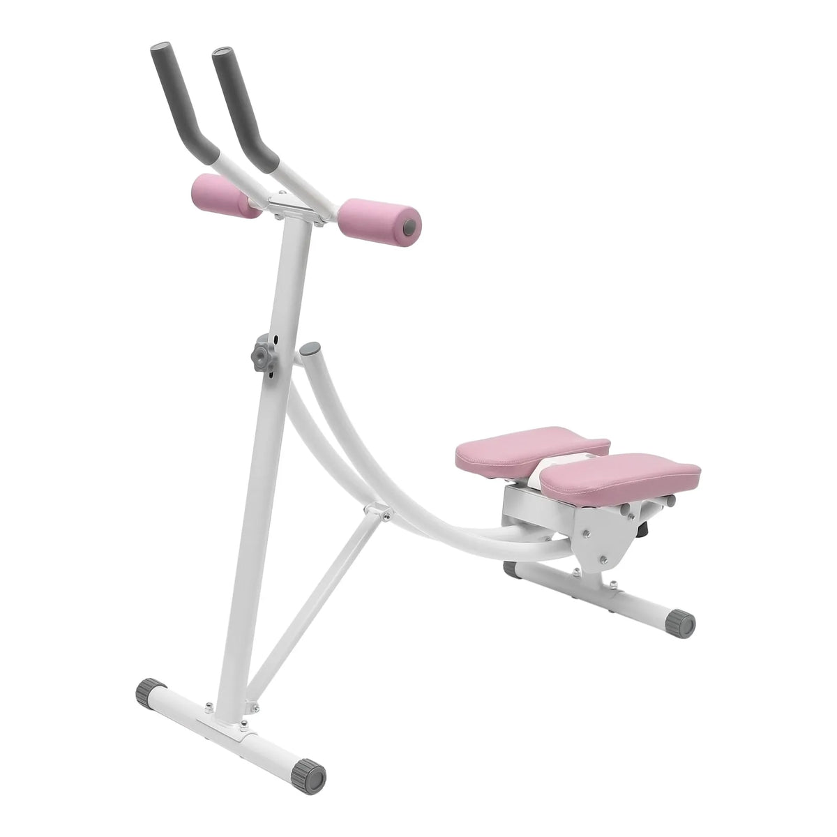 Foldable Abdominal Trainer Machine With LED Display For Home Gym