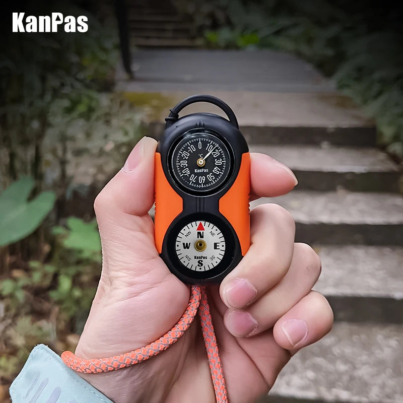 Outdoor Thermometer Compass and Hygrometer Multi Tool Kit