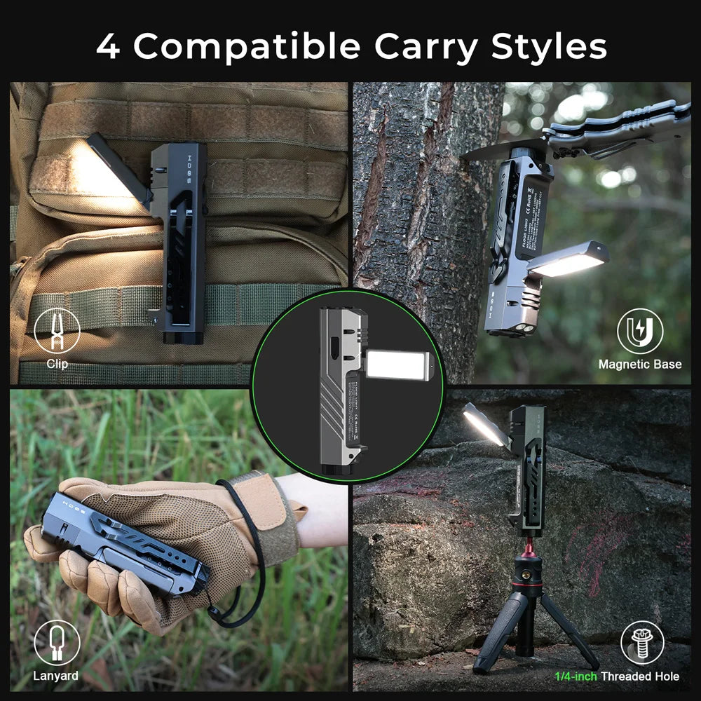 Wurkkos HD05 Multifunctional Rechargeable LED Flashlight for Hunting and Hiking