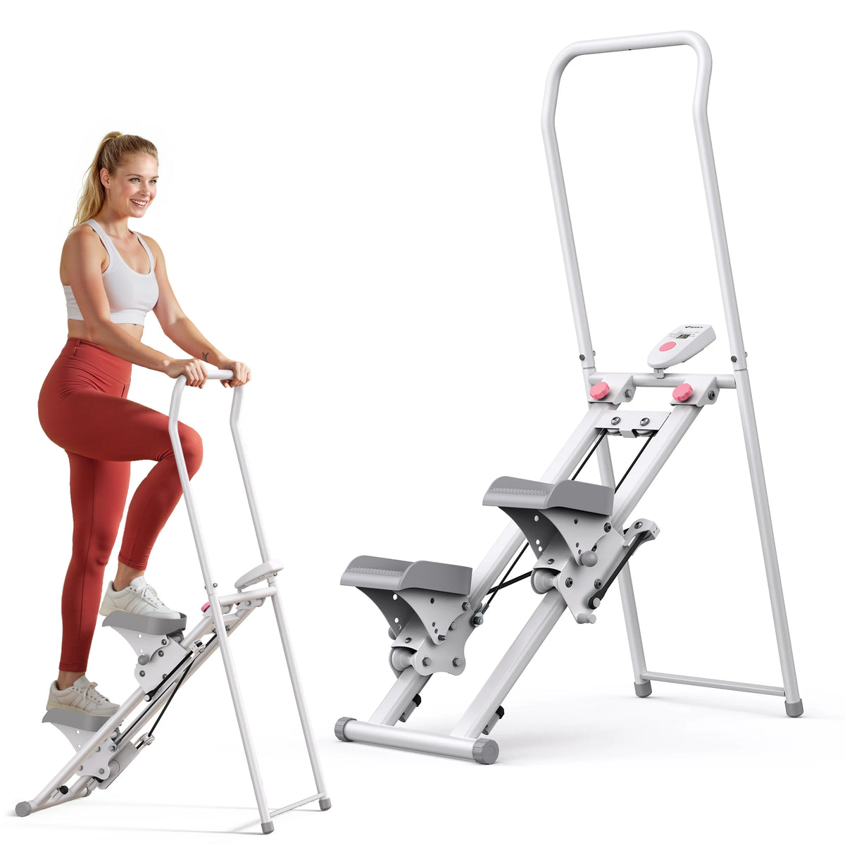 MERACH Folding Stair Stepper For Full Body Home Gym Workouts