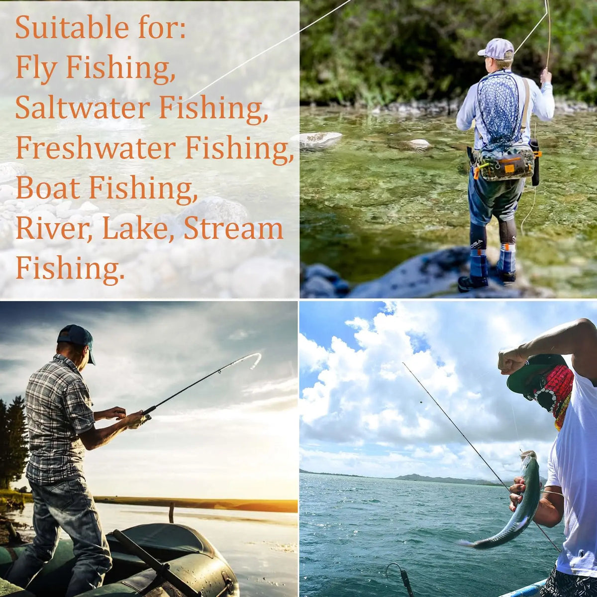 Soft Rubber Trout Fishing Net For Fly Fishing Catch Release