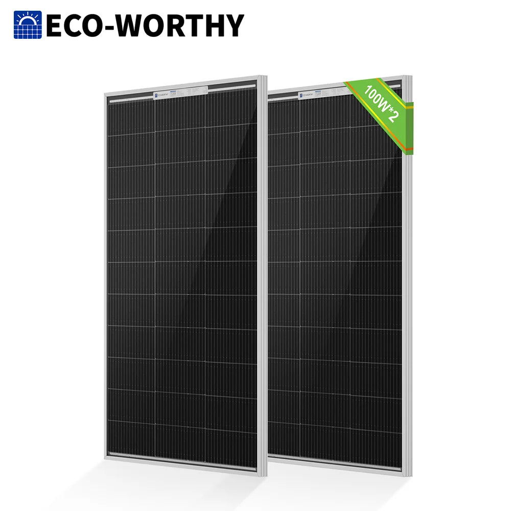 ECO-WORTHY Efficient N Type Solar Panels for Off Grid Applications