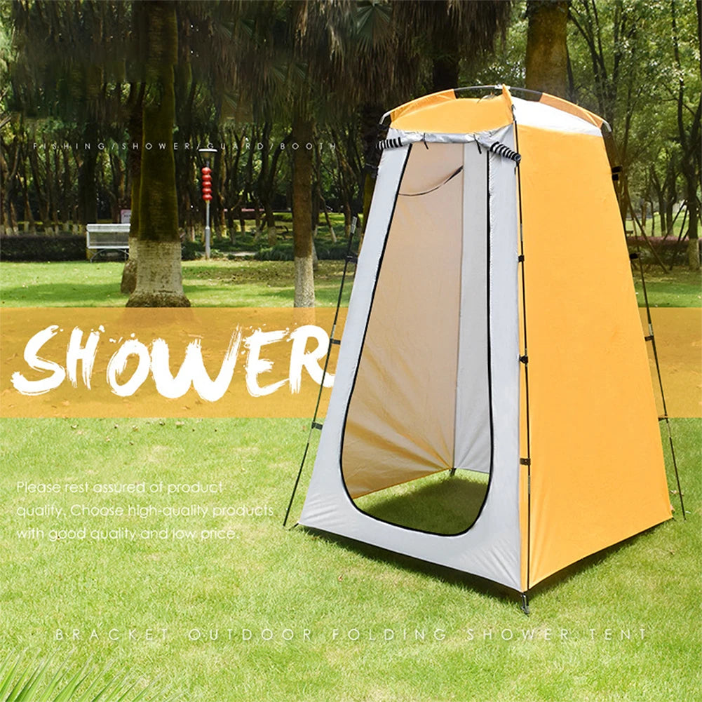 Folding Beach Bathing Privacy Shelter With Waterproof Sunshade