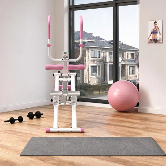 Multifunctional Stair Stepper And Ab Workout Machine For Home Fitness