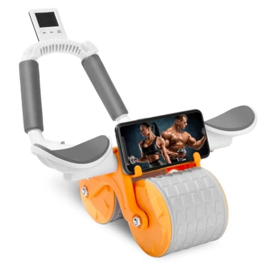 Rebound Ab Roller Wheel With Knee Mat And Elbow Support