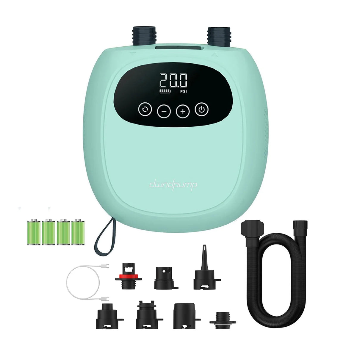 Dwndpump Electric SUP Pump With 20 PSI Portable Inflation