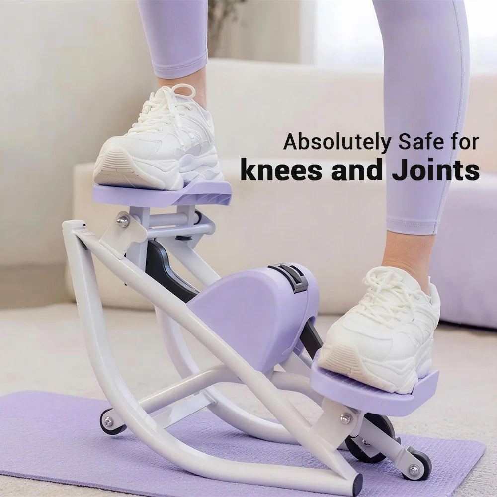 UMAY Mini Stepper With Resistance Bands For Home Workouts