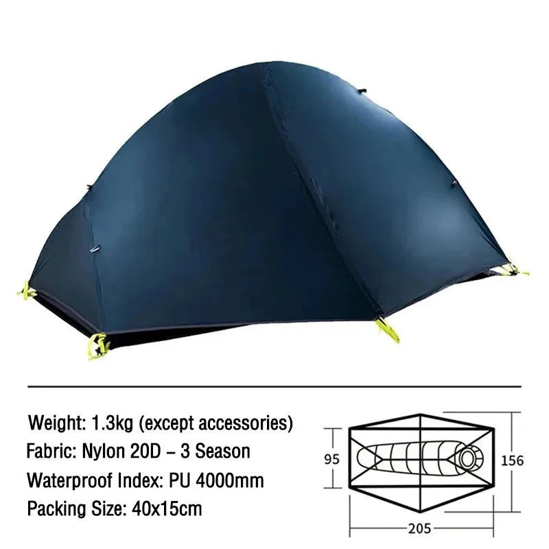 Naturehike Ultralight Waterproof Double Layer Trekking Camping Tent