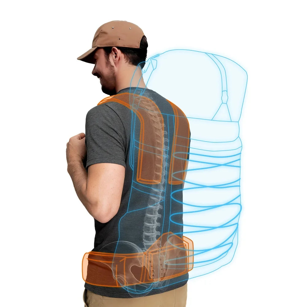 Night Cat Lightweight Waterproof Hiking Backpack With Rain Cover
