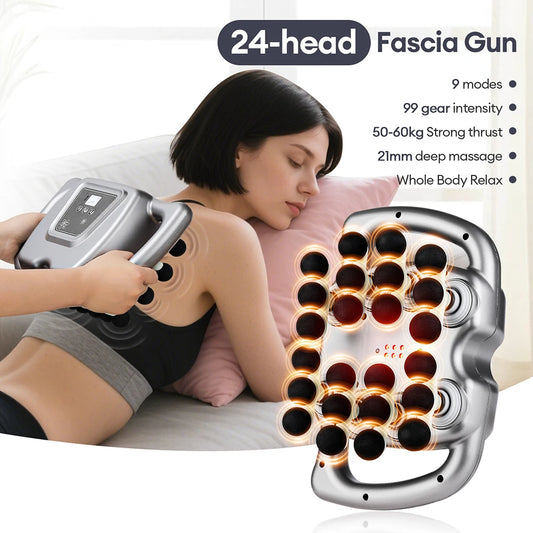 Foreverlily Fascia Massage Gun For Full Body Muscle Relief