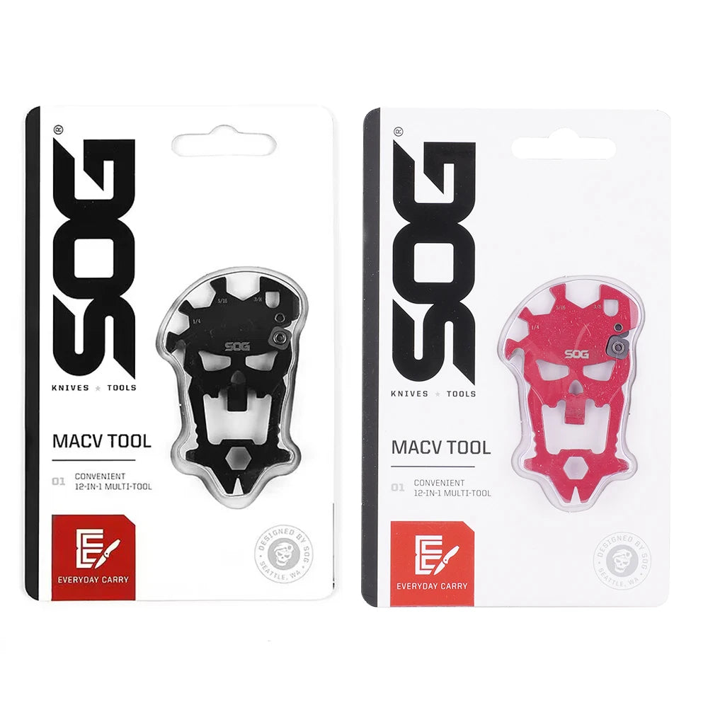 SOG MACV 12 In 1 Stainless Steel Pocket Multi Tool