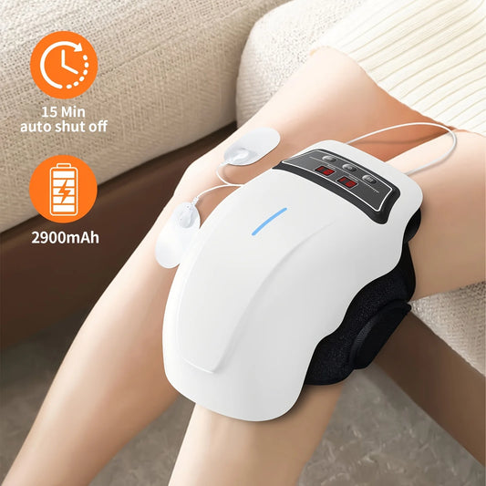 Ekmoey Cordless Knee Massager With Heat And Vibration Therapy