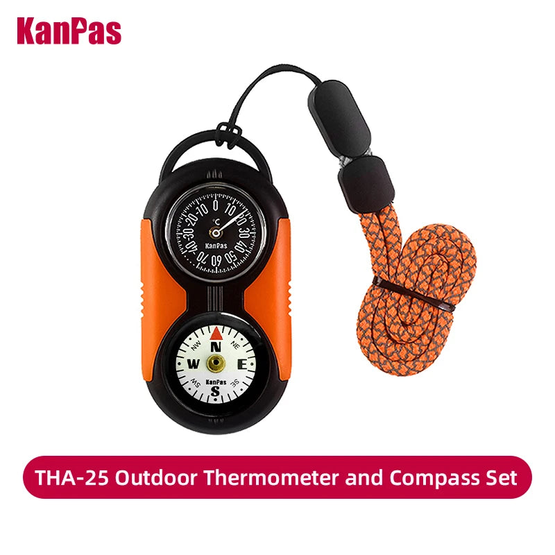 Outdoor Thermometer Compass and Hygrometer Multi Tool Kit