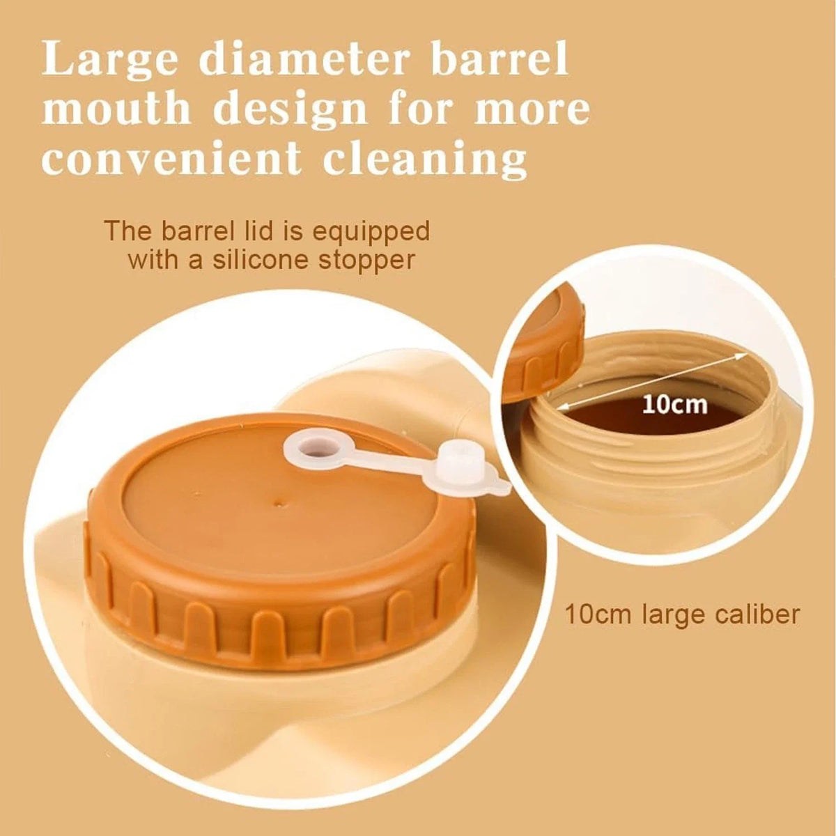 Portable Emergency Water Storage Bag With Spigot For Outdoor Camping