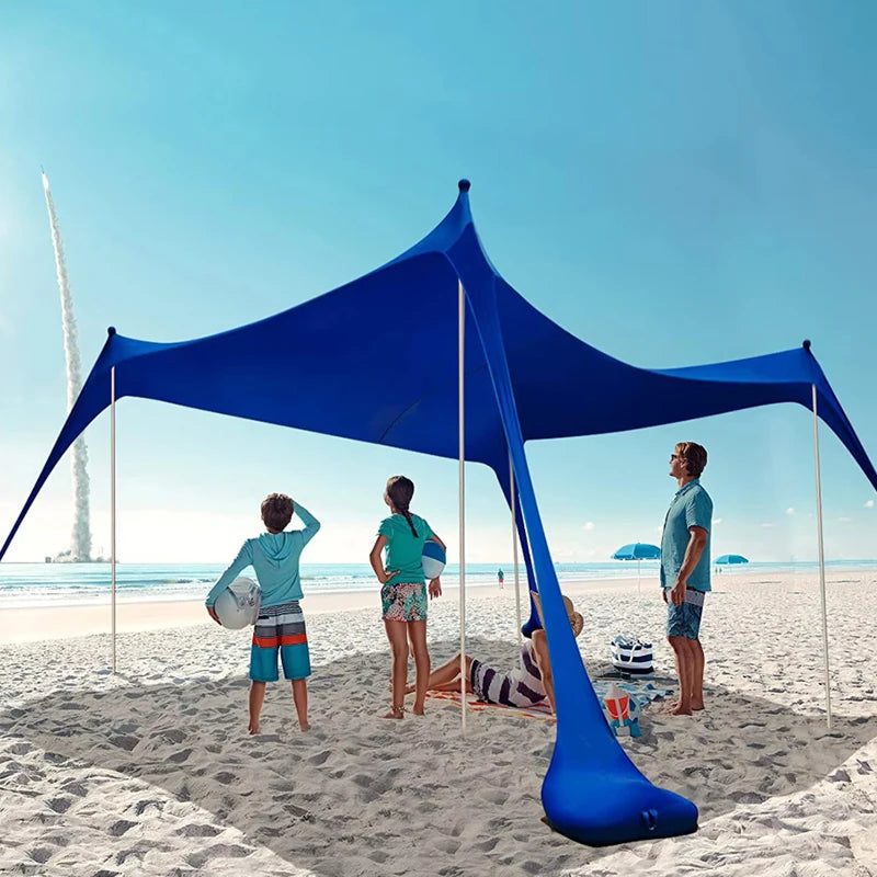 Portable Outdoor Camping Canopy Tent for Beach Lawn and Picnics