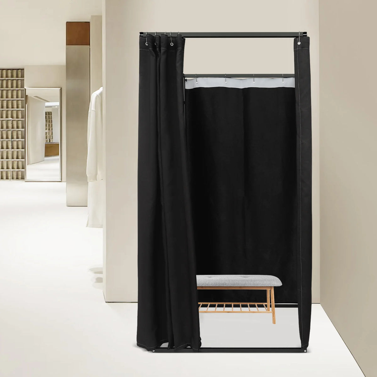 Portable Privacy Changing Tent for Clothing Stores and Outdoor Camping