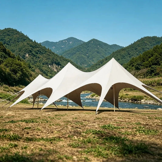 LISM Waterproof Outdoor Canopy Tent for Camping and Events
