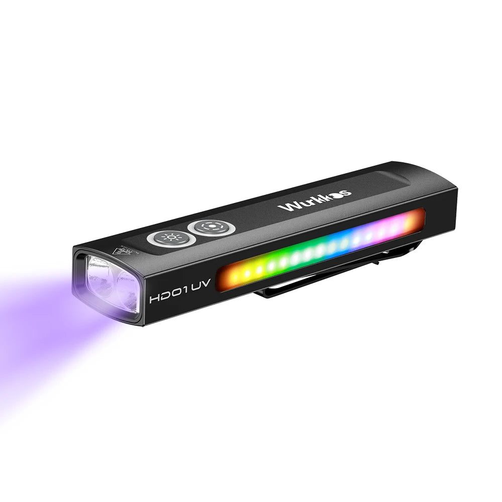 Wurkkos HD01 Multifunctional UV EDC Rechargeable Flashlight