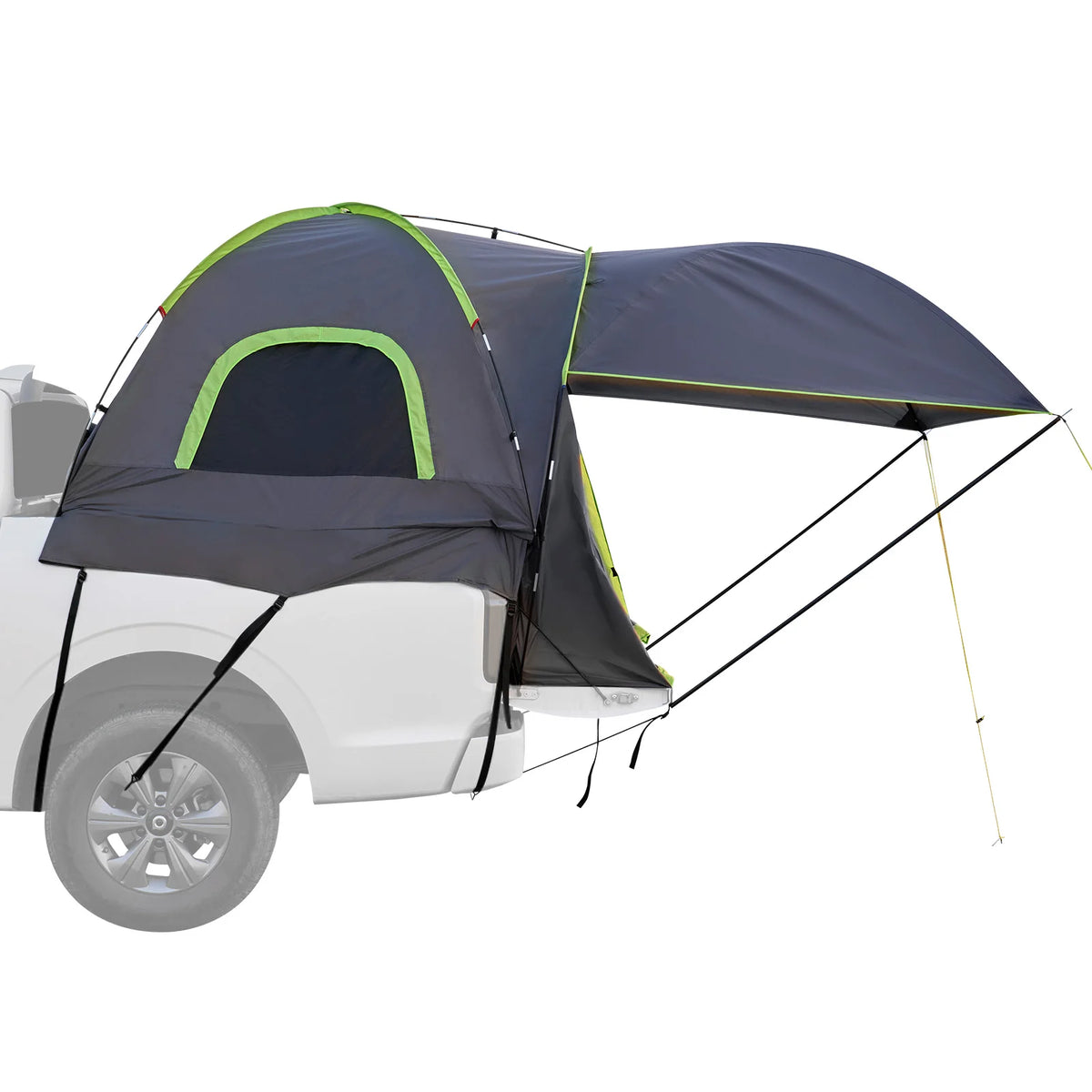SucceBuy Waterproof Truck Bed Tent With Expandable Camping Awning